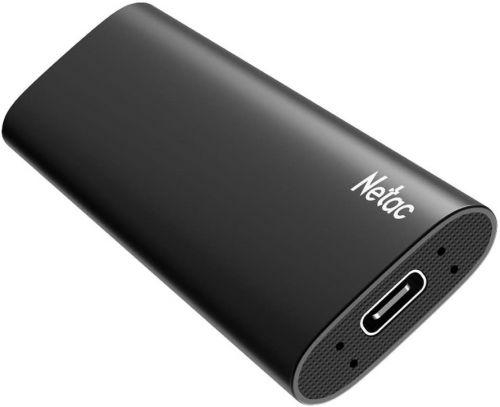 Накопитель SSD Netac USB-C 2TB NT01ZSLIM-002T-32BK Z Slim черный