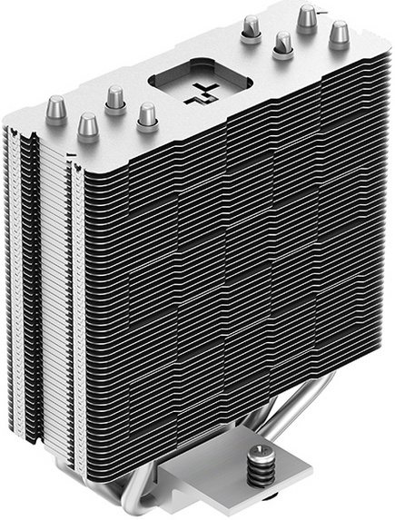 Кулер S115x/1200/1700/AM5/AM4 DEEPCOOL AG400 LED (220W/120mm/500-2000rpm/Al+Cu/Led)