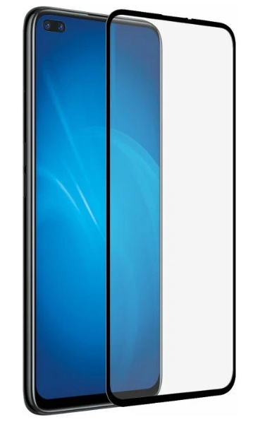 Защитное стекло для Realme 6 Pro/X3/X3 SuperZoom Zibelino 5D (ZTG-5D-RLM-6PRO-BLK) (black)