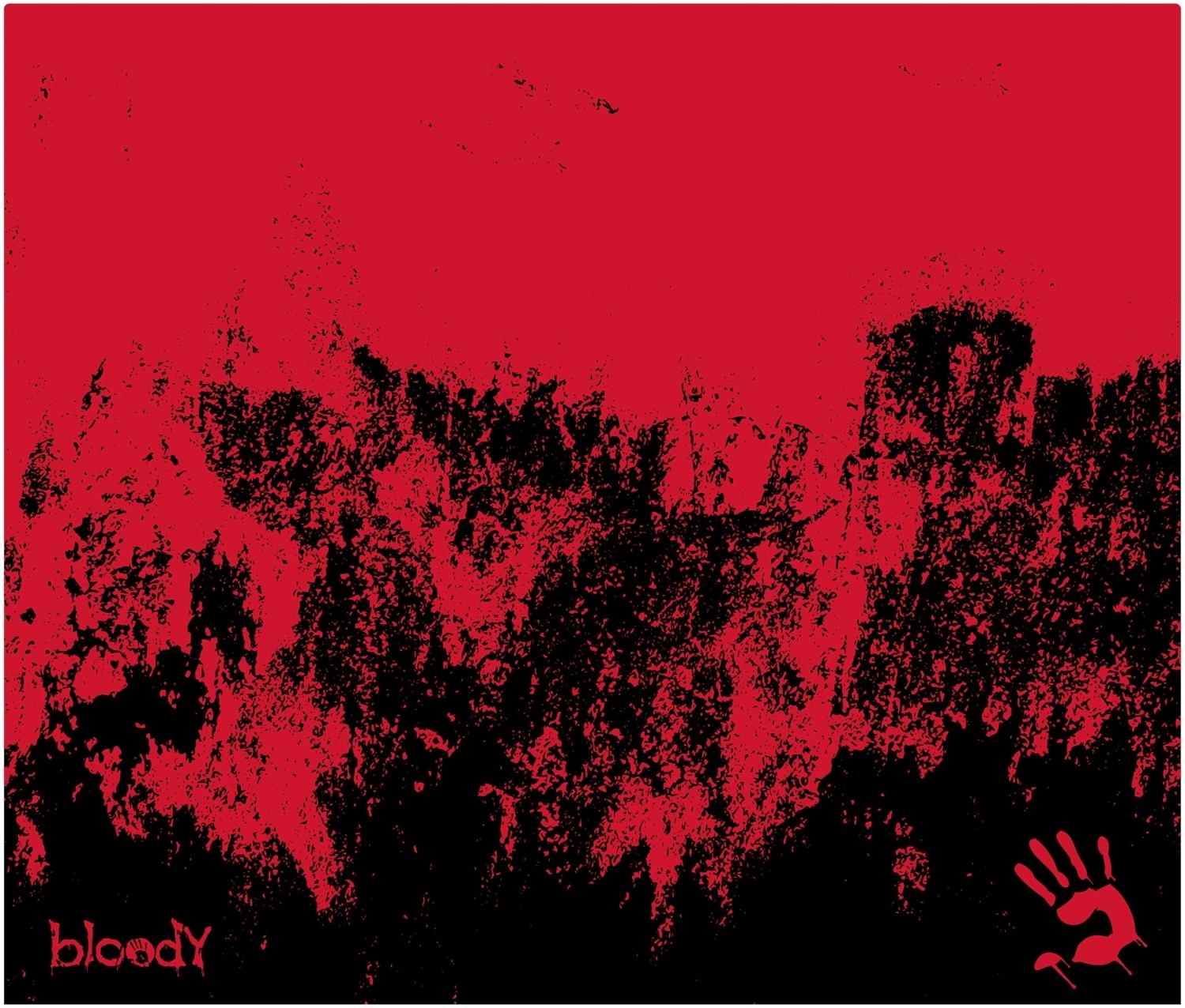 Стол игровой Bloody BD-TB301 электропривод столешница ЛДСП карбон каркас черный 140x80см