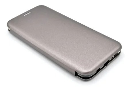 Чехол-книжка для Xiaomi_Redmi_Note_9 INNOVATION серебро