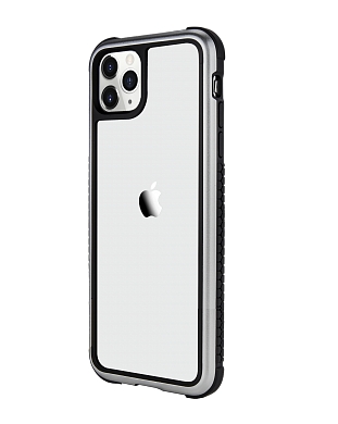 Накладка для iPhone 11 Pro Max SwitchEasy GLASS REBEL алюминий, стекло,серебряный (GS-103-83-173-96)