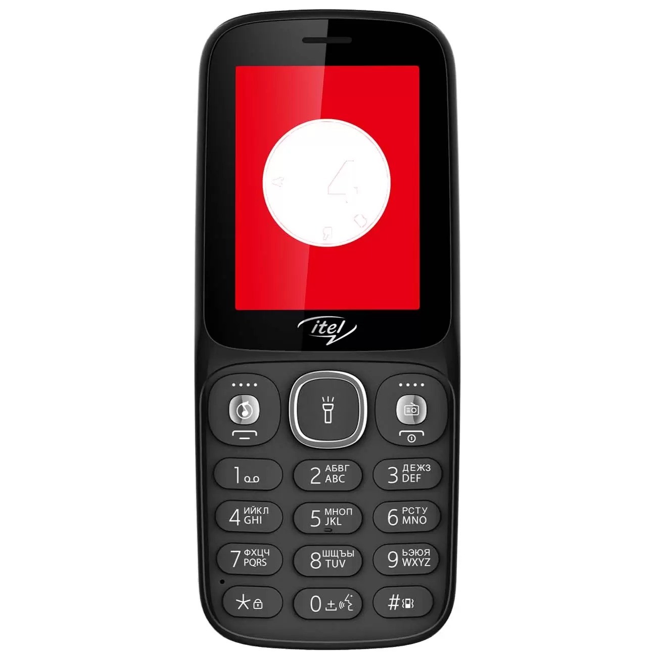 Сотовый ITEL IT5026 Black 2sim/2.4