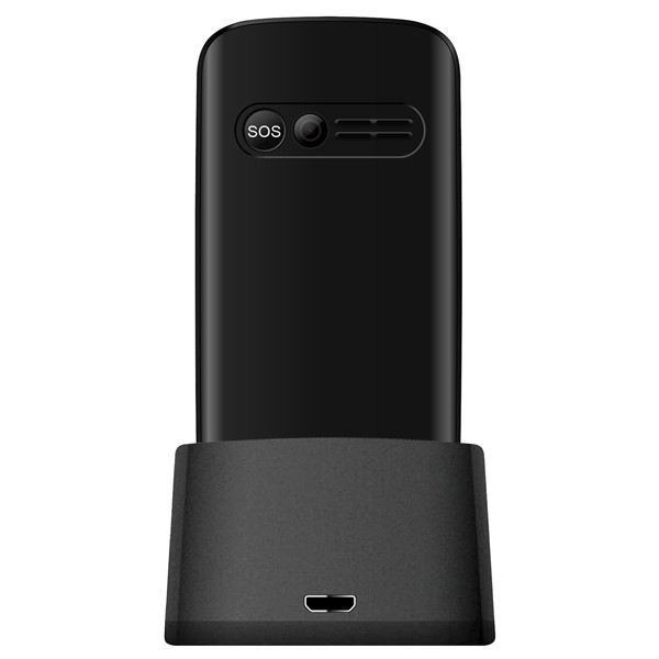 Сотовый Texet TM-B227 Black 2sim/2.31"/240*320/-/microSD/0.1Мп/Bt/1250мАч/фонарик/подставка/моноблок