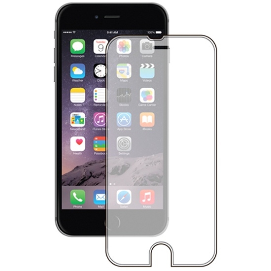 Защитное стекло для iPhone 6/6S Plus 0.2 мм, Матовое, Deppa (61952)