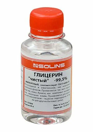 Глицерин, флакон ПЭТ, 0.12кг