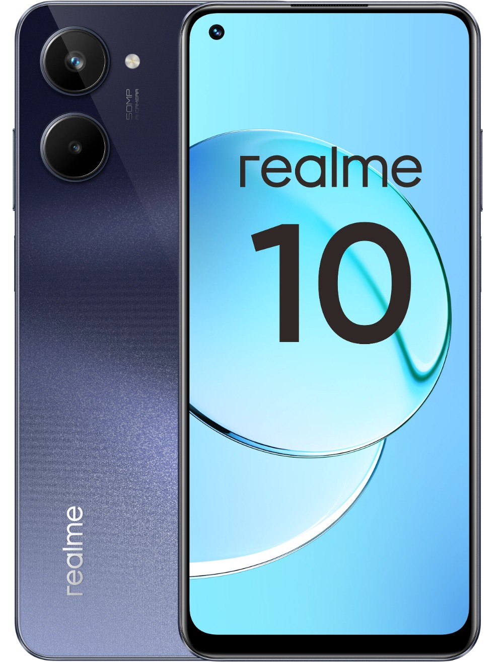 Смартфон Realme 10 8Гб 128Гб Черный 6.4