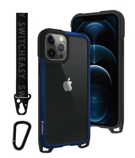 Накладка для iPhone 12/12 Pro SwitchEasy Odyssey синий (GS-103-122-114-142)