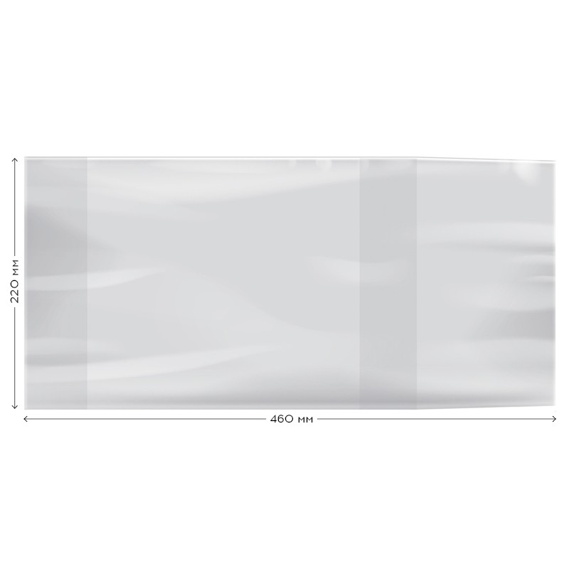 Обложка ПЭ ArtSpace 220*460 для дневников, учебн., прописей, универсальная, 90мкм, SP220.90_44362