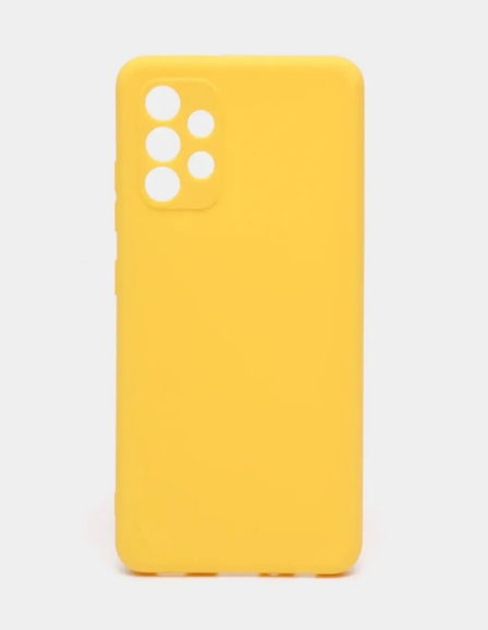 Накладка для Samsung Galaxy A32 Zibelino Soft Matte желтый,защита камеры (ZSM-SAM-A325-CAM-YEL)