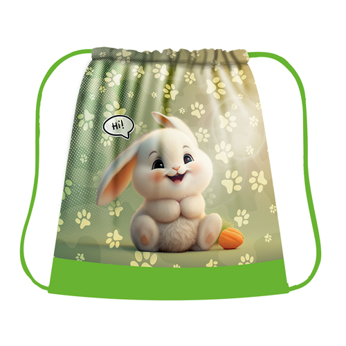 Мешок для обуви "Счастливый зайка" ПЧЕЛКА СДС-53