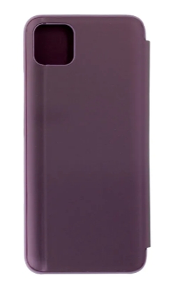 Чехол-книжка для Realme C11 ZIBELINO Clear View (ZCV-RLM-C11-PUR) фиолетовый