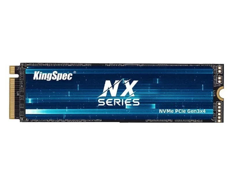 SSD-накопитель M.2 512Гб KingSpec [NX-512 2280] (3D NAND,NVMe,3400/2500 Мб/с)