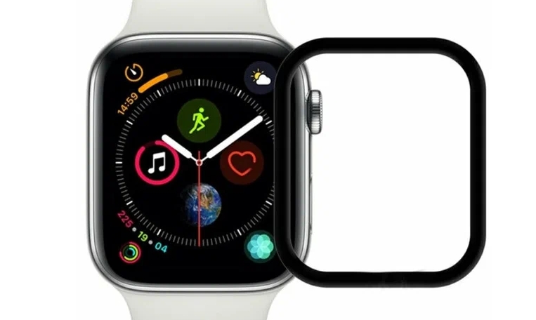 Защитное стекло для Apple Watch (44mm) Zibelino 3D (ZTG-3D-APL-W44-BLK) (black)