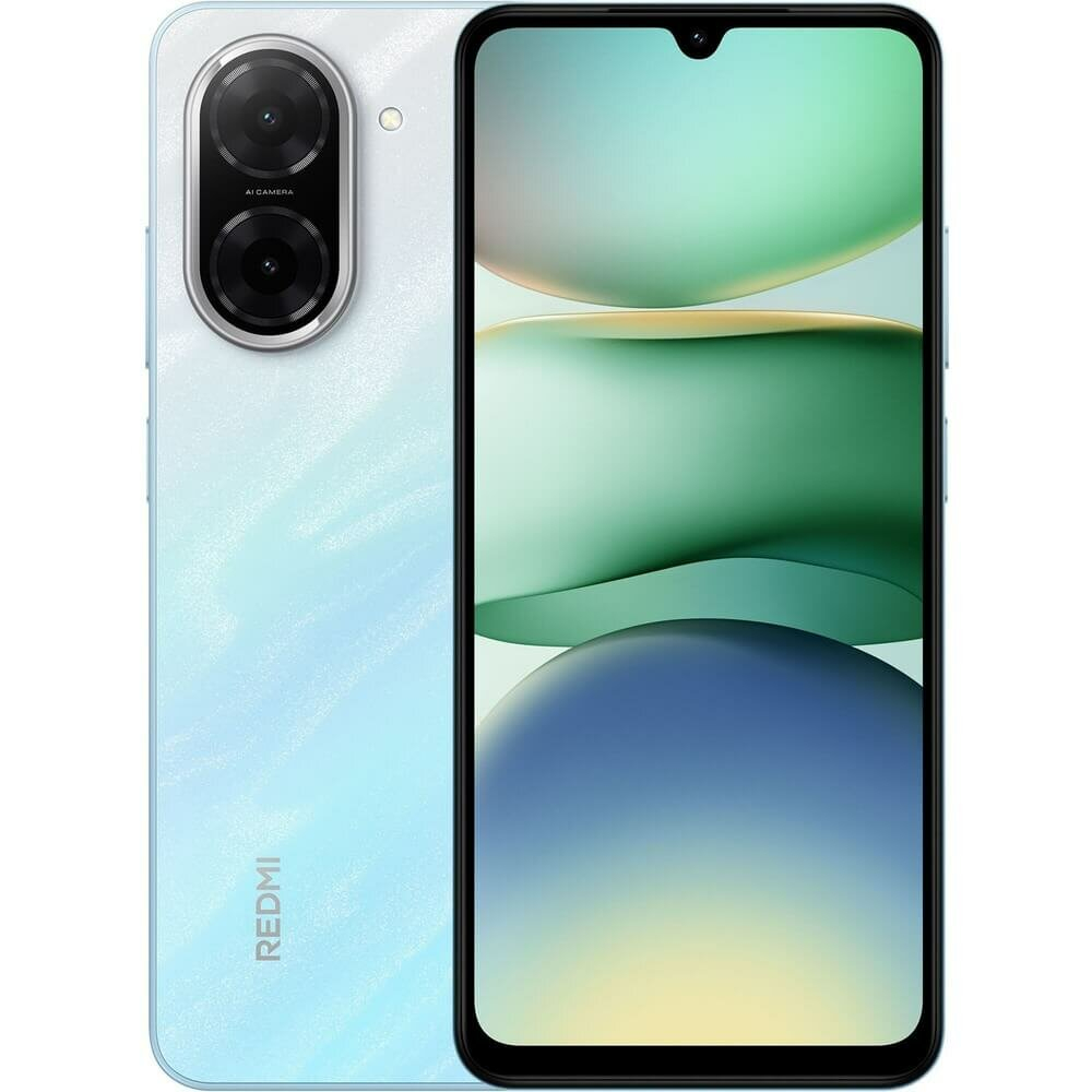 Смартфон Xiaomi REDMI A5 3Гб 64Гб Ocean Blue 6.88", IPS , 1610*720, 2*1.8+6*1.6ГГц, 32МП, 8Мп, 4G, 5200мАч, And 14