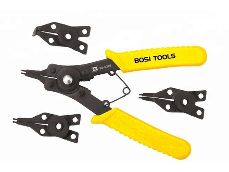 Съемник стопорных колец со сменными насадками BS213267 