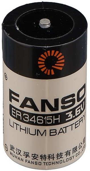 Батарейка ER34615H/S Fanso, 1шт., 3.6В, литиевая