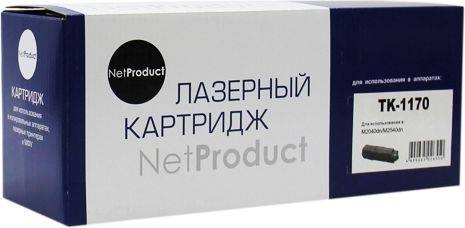 Картридж_лазерный NetProduct N-TK-1170 для Kyocera M2040dn/M2540dn  черный (7200стр)