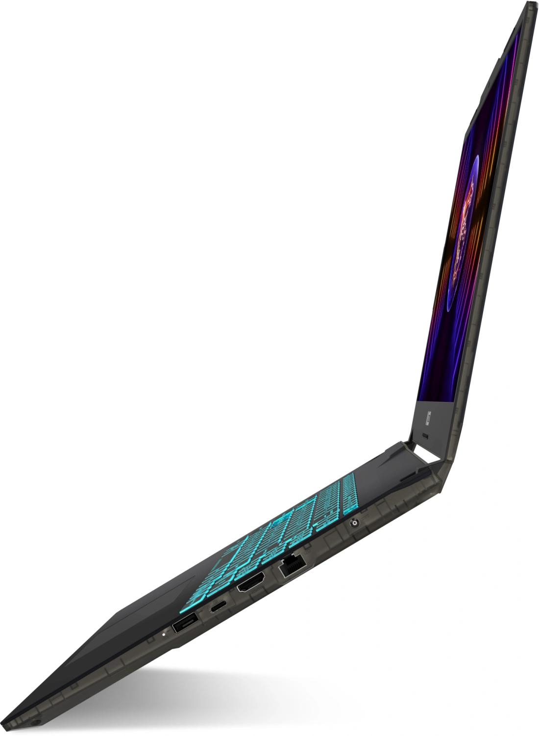 Ноутбук MSI Cyborg 15 A12VF-2064CA Core i7 12650H 16Gb SSD512Gb NVIDIA GeForce RTX4060 8Gb 15.6" IPS FHD (1920x1080) Windows 11 Home Multi Language black WiFi BT Cam (9S7-15K111-2064)