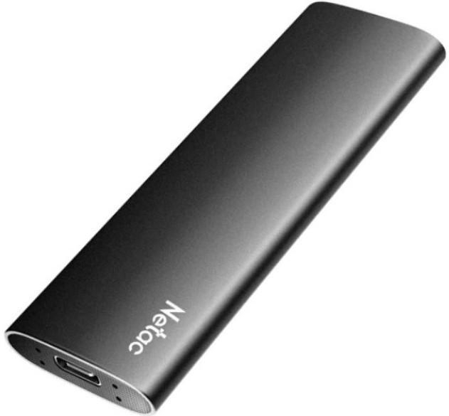 Накопитель SSD Netac USB-C 2TB NT01ZSLIM-002T-32BK Z Slim черный