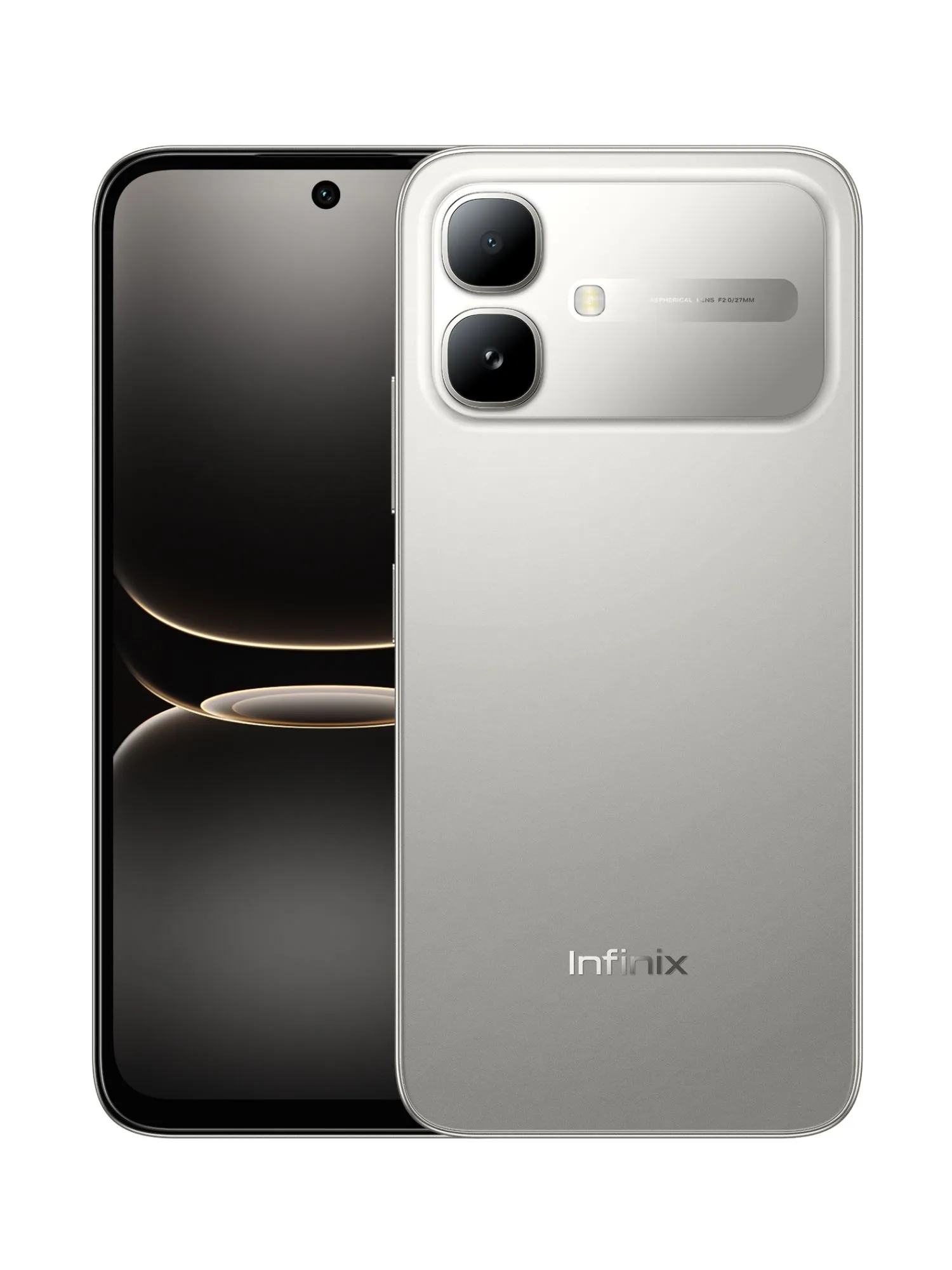 Смартфон INFINIX Smart 20 4Гб 64Гб Polaris Titanium 6.78", IPS, 1576*720, 2*2+6*1.7ГГц, 8Мп, 8Мп, 4G, NFC, 5200мАч, And 16