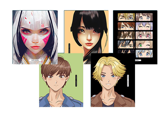 Тетрадь 48л. кл. Апплика "Аниме" С9299-03