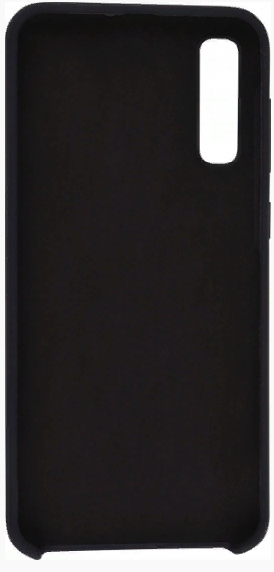 Чехол силиконовый для Samsung Galaxy A50 Silicone case черный