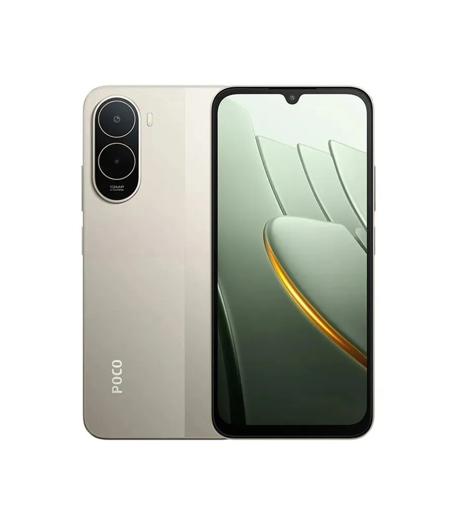 Смартфон POCO C81 Pro 4Гб 128Гб Gold 6.9",IPS,1600*720, 2*1.8+6*1.6ГГц, 13+0.08МП, 8Мп, 4G, 6000мАч, And