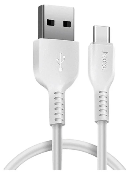 Кабель USB Type-C (m) - USB(m) HOCO X20, 1м, 3.0A белый