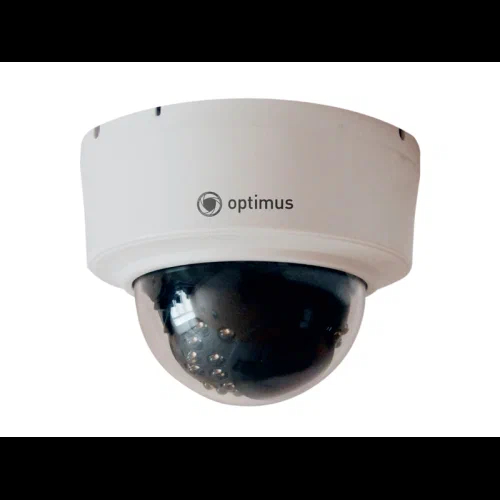 IP Видеокамера Optimus IP-S025.0(2.8)P_V.1 купол, 1/2.8", ИК 20м, 5,69MП(2704x2104), 2.8мм, PoE