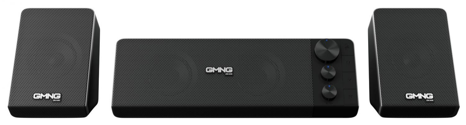 Колонки Оклик GMNG OK-450 2.1 черный 15Вт BT портативные