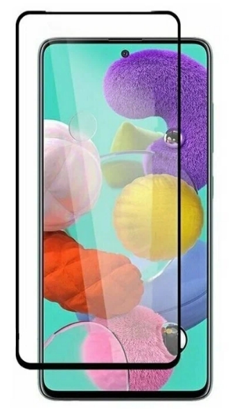 Защитное стекло для Samsung Galaxy A11 INNOVATION 2D полностью клей (black)