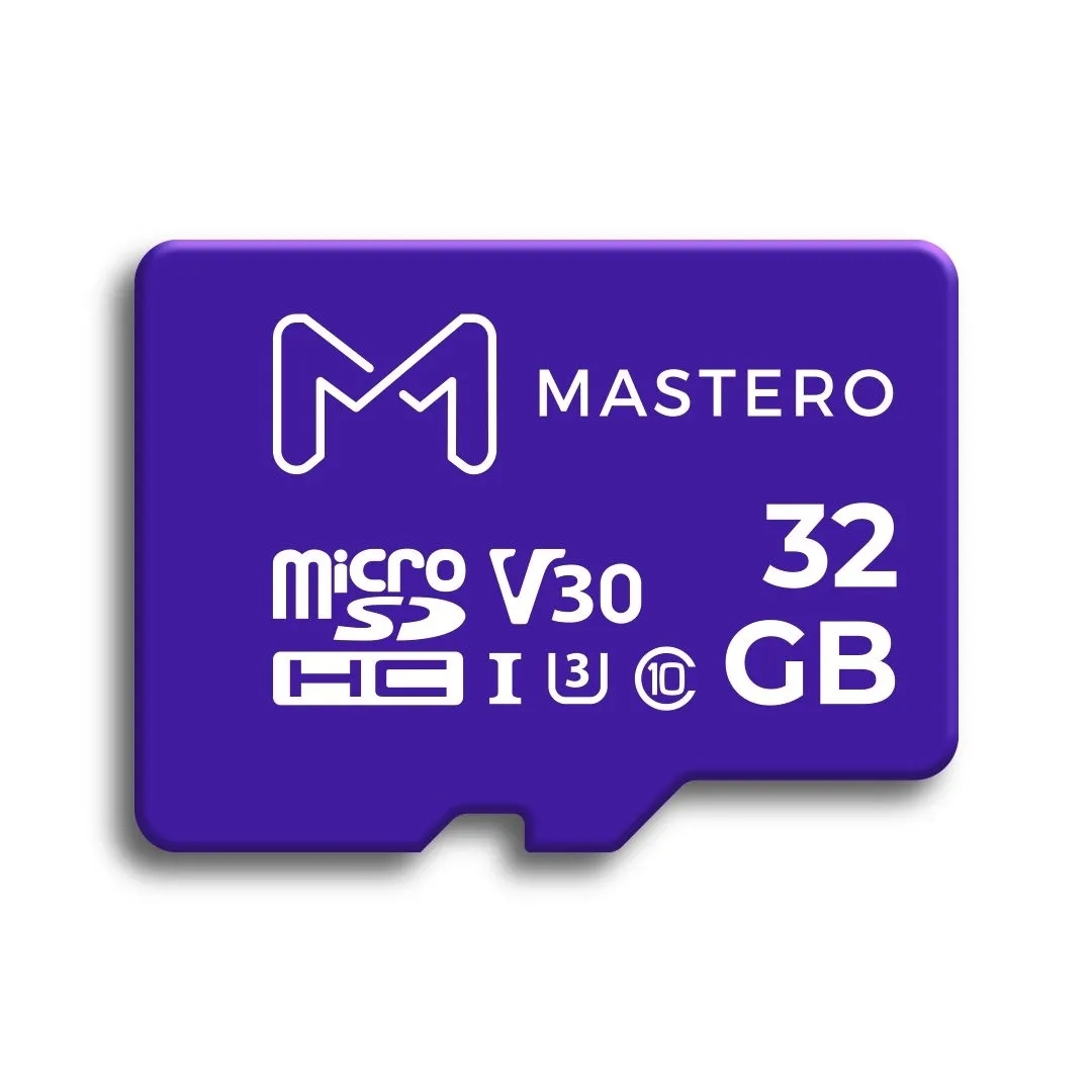 Карта памяти MicroSDHC 32Gb Mastero Class10, UHS-I U3 [MB-32-MSD](SD адаптер)