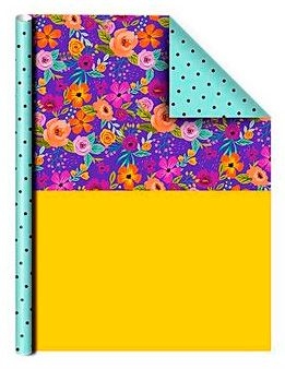 Бумага упаковочная подарочная глянцевая 99*67см 0182.794