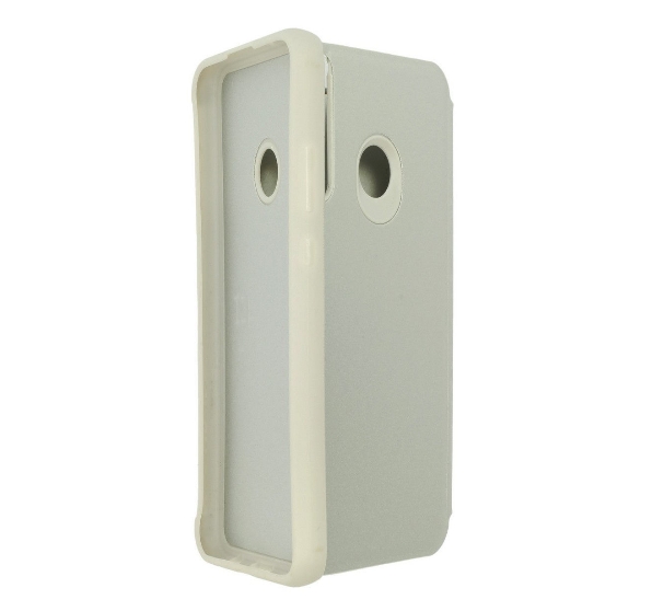 Чехол-книжка для Honor 9C/P40 Lite E/Y7p Zibelino Clear View Серебристый (ZCV-HON-9С-GRY)