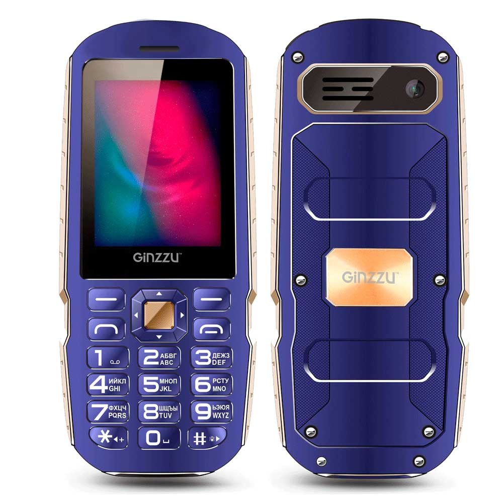 Распродажа! Сотовый Ginzzu R1D Blue 1sim/2.4