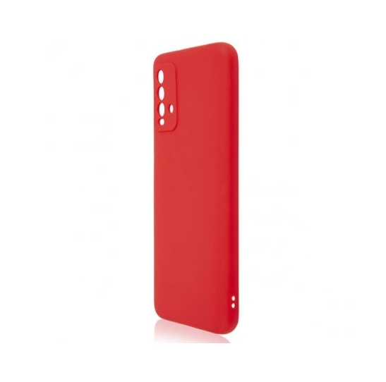Накладка для Xiaomi Redmi 9T Zibelino Soft Matte красный,защита камеры (ZSM-XIA-RDM-9T-CAM-RED)