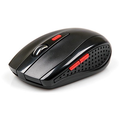 Мышь беспроводная Dialog MROP-01U оптическая, 1600dpi, радиус действия до 10м, Black