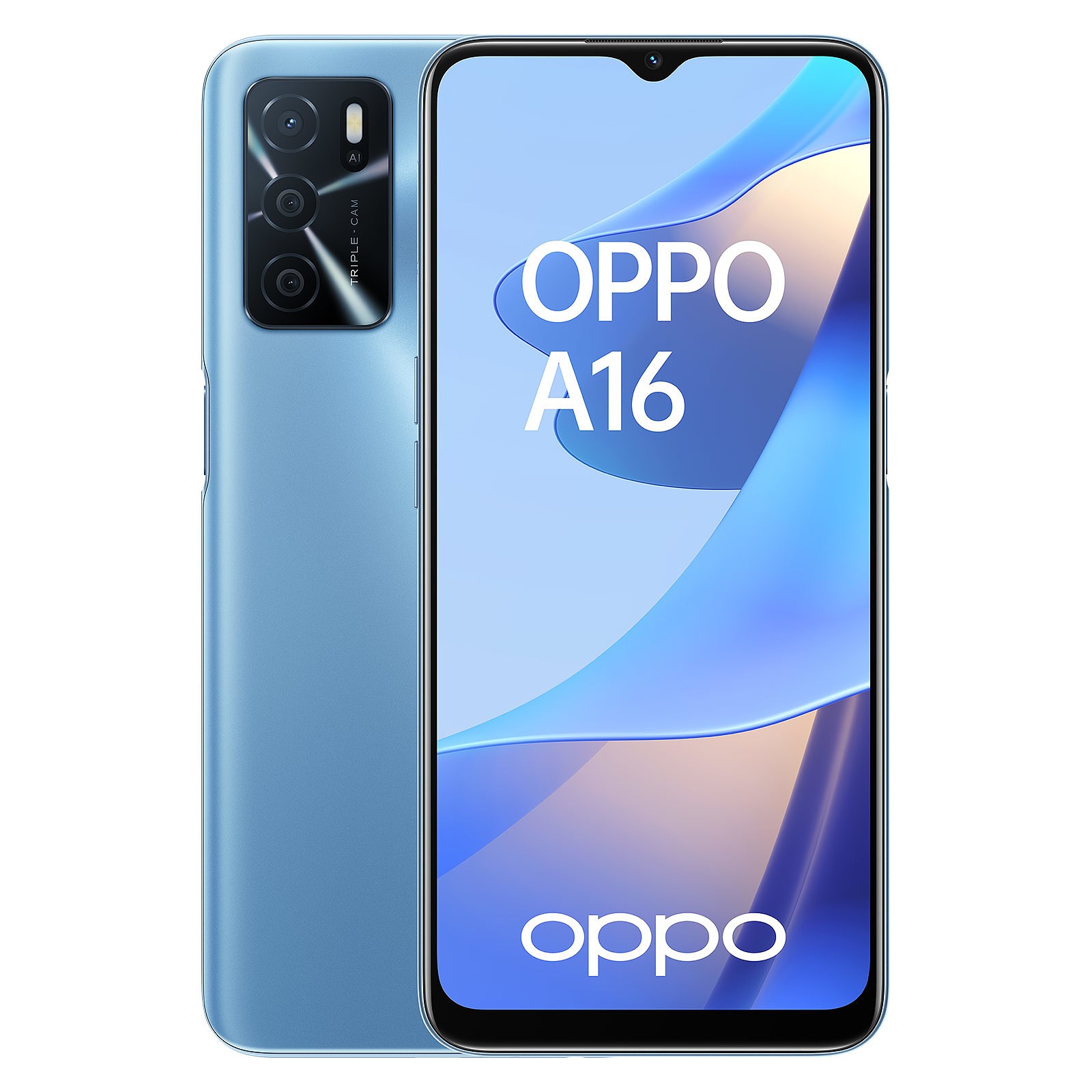 Смартфон Oppo A16 3Гб 32Гб Голубой 6.52