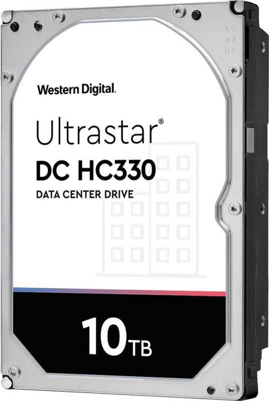 Жесткий диск WD SATA-III 10TB 0B42266\0B44496 WUS721010ALE6L4 Server Ultrastar DC HC330 4KN (7200rpm) 256Mb 3.5"