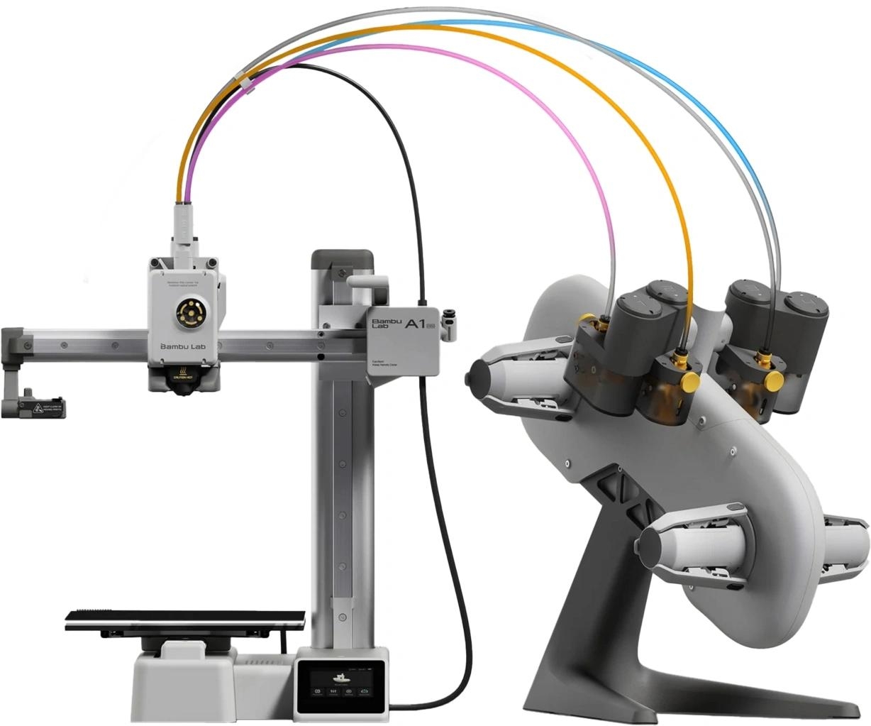 Принтер 3D Bambu Lab A1 Mini Combo 180x180x180мм PLA/PETG/Flex 20мкм