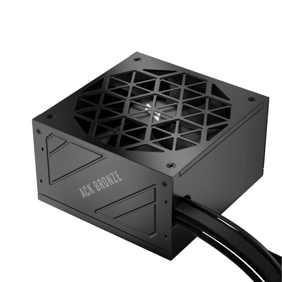 Блок питания 650Вт 1STPLAYER ACK BRONZE 650W Black (ATX 3.1,APFC,140мм,2PCI-E,4SATA,80+Bronze)[HA-650AA2]