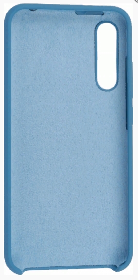 Чехол силиконовый для Xiaomi Mi A3/CC9e Silicone case синий