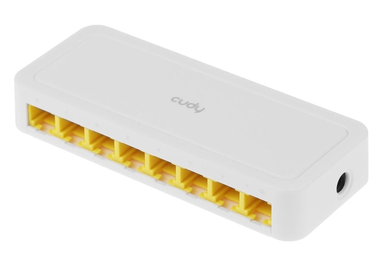Коммутатор CUDY FS108D 8-ports 100 Мбит/сек белый