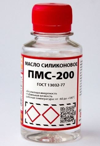 Масло силиконовое Solins ПМС-200, 100мл, -60..+180C