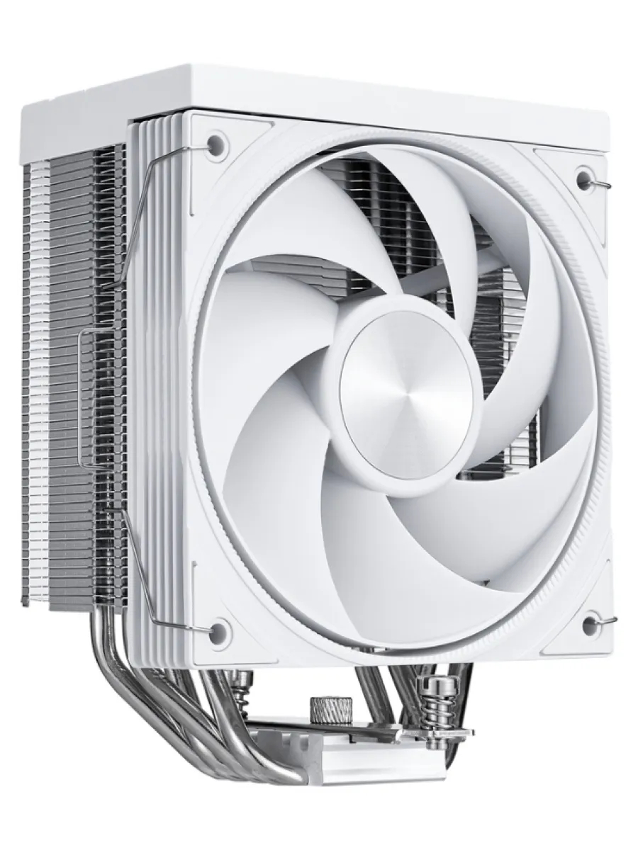 Кулер S115х/1200/1700/1851/AMx 1STPLAYER FROST BITE FB12-4 White (210W/120mm/800-2300rpm/без подсветки/4 тепловые трубки/белый)[FB12-4-WH]