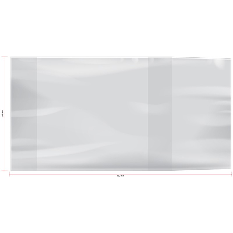 Обложка ПЭ ArtSpace 233*450мм, 90мкм, для учебников ст. классов, PET 233.90 / SP 15.02