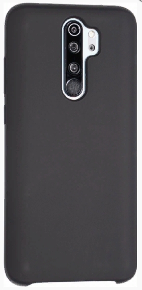 Чехол силиконовый для Xiaomi Redmi Note 8 pro Silicone case черный