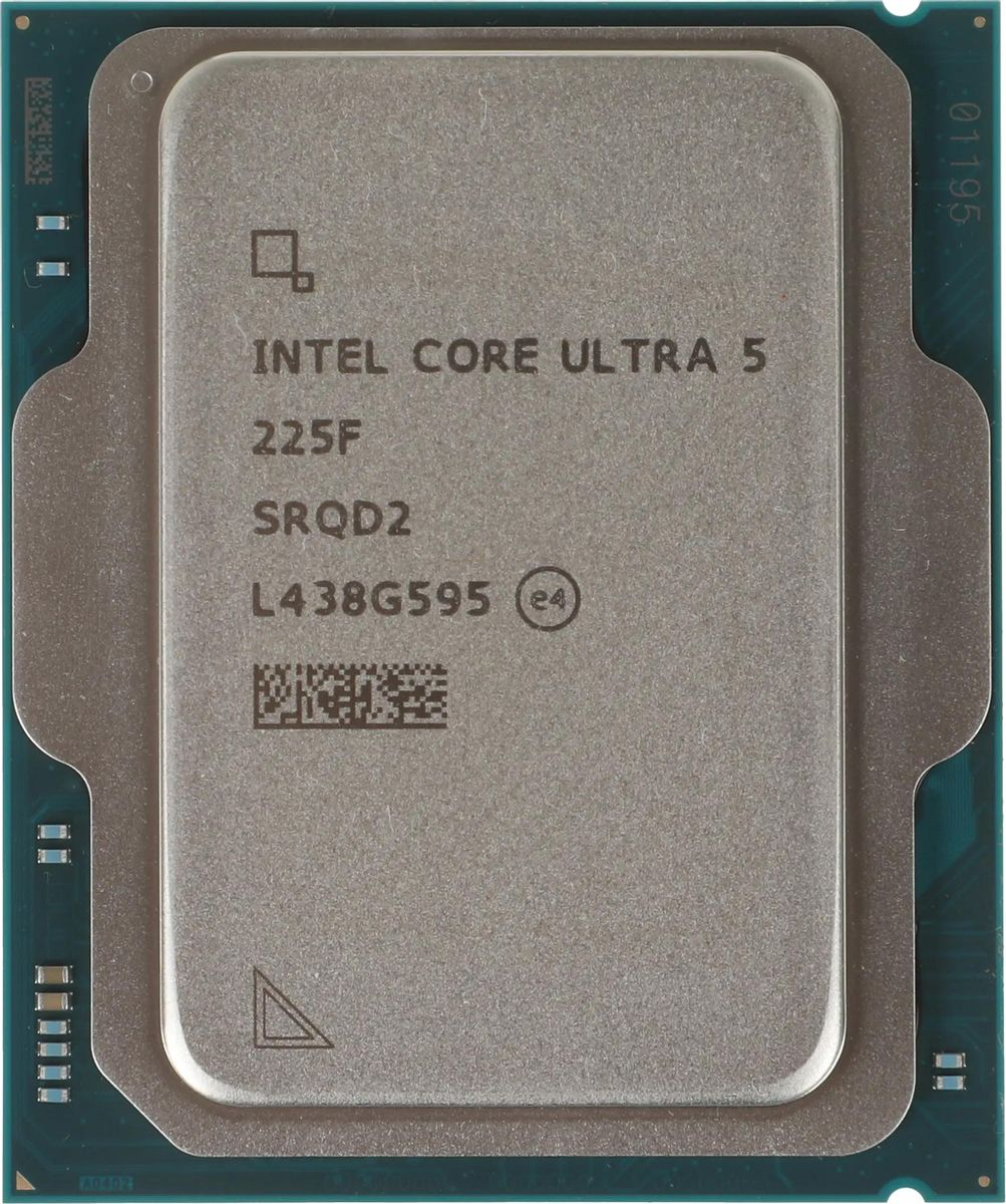 Процессор 1851 Intel Core Ultra 5 225F (10ядер/10потоков*3,3ГГц-4,9ГГц,20Мб,121Вт) oem