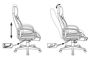 Кресло игровое Zombie RUNNER черный/зеленый эко.кожа крестовина пластик ZOMBIE RUNNER GREEN / 145678